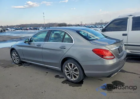 2015 Mercedes-Benz C 300 4Matic from USA, damaged, VIN 55SWF4KBXFU059869